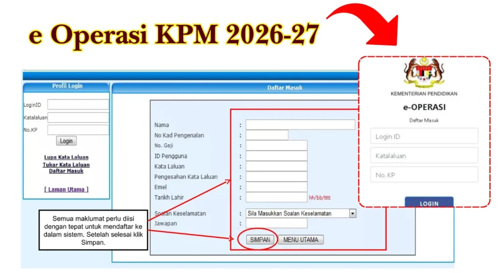 e Operasi KPM 2026